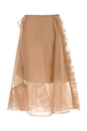 Cecilie Bahnsen Antiqued Pink Organza -Rock