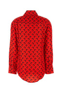 Marine Serre Printed Satin Shirt