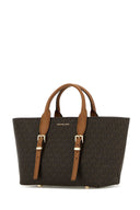 Michael by Michael Kors印刷されたCanvas Mooreショッピングバッグ