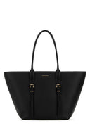 Michael By Michael Kors Black Leather Moore Shopping Bag
