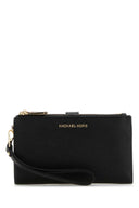 Portafoglio in pelle nera Michael By Michael Kors