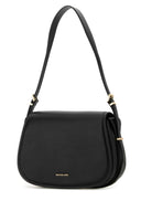 Michael By Michael Kors Black Leather Moore Shoulder Bag