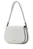 Michael By Michael Kors White Leather Moore Shoulder Bag