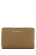 Michael By Michael Kors Cappuccino Leather Wallet