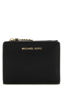 Michael By Michael Kors Black Leather Wallet