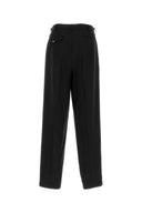 Magliano Black Wool Wide Leg Pant