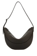 The Row Brown Leather Jouve Shoulder Bag