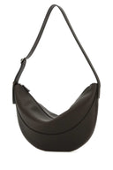 The Row Brown Leather Jouve Shoulder Bag