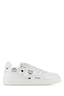 Sneaker terreno tela stampate MCM