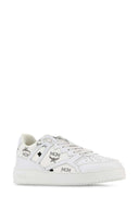 Sneaker terreno tela stampate MCM