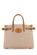 Valentino Garavani Two Tone Canvas Antibes Handbag