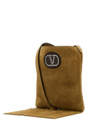 Valentino Garavani Camel Suede Nellcã´Te Crossbody Bag
