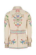 Valentino Garavani geborduurde denim blazer