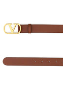 Valentino Garavani Caramel Leather Belt