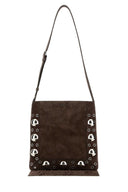 Valentino Garavani Brown Sede Nellcã´te Crossbody Bols