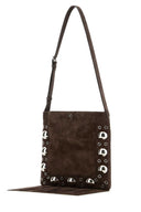 Valentino Garavani Brown Sede Nellcã´te Crossbody Bols