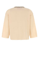 Valentino Garavani Cream Wool Sweater