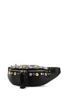 Valentino Garavani Black Leather Nellcã´Te Belt Bag