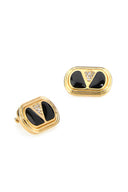 Valentino Garavani Gold Metal Vlogo Signature øreringer