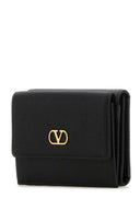 Valentino Garavani Black Leather Wallet
