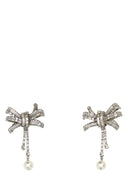 Alessandra Rich Embellished Metal Earrings