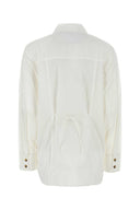 Ganni White Poplin Shirt