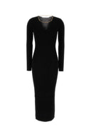 Alexander Wang Black Stretch Viscose Blend Dress