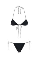 Bikini Oseree in nylon elasticizzato nero