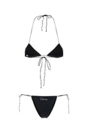 Bikini Oseree in nylon elasticizzato nero