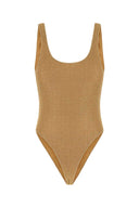 Oseree Gold Nylon Blend Lumiere Swimsuit