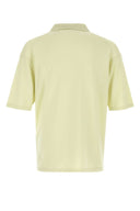 Auralee Pastel Green Wool Polo Shirt