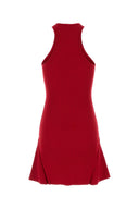 Courreges Red Viscose Blend Dress