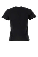Courreges Black Cotton T Shirt