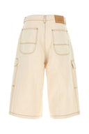 Ami Sand Denim Bermuda Shorts