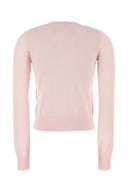 Khaite Pink Cashmere Lilou Cardigan