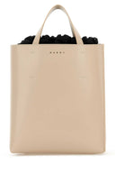 Marni Skin Pink Leather Small Museo Handbag