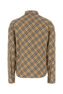 Camisa de sarga bordada de Burberry