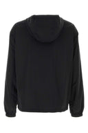 Chaqueta de nylon negro de Burberry