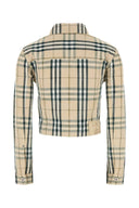Chaqueta de mezclilla bordada de Burberry