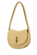 Burberry Sand Leather Bolso de hombro de caballo de mecedora