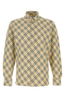 Camisa de algodón bordado de Burberry