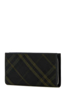 Burberry Printed E Canvas Wallet
