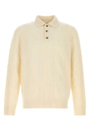 Burberry Ivory Alpaca Blend Sweater