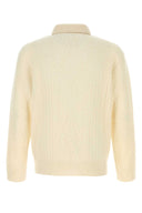 Burberry Ivory Alpaca Blend Sweater