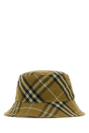 Sombrero de cubo de algodón burberry