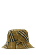 Sombrero de cubo de algodón burberry