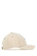 Ami Ivory Canvas Baseball Cap