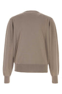 Ami Dove Grey Wool Cardigan