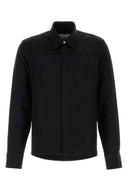 Ami Black Acetate Blend Shirt