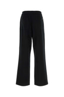 Ami Black Cotton Pant